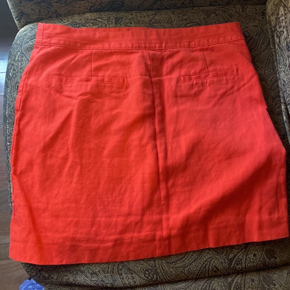 Massimo Dutti red orange skirt - Picture 6 of 8